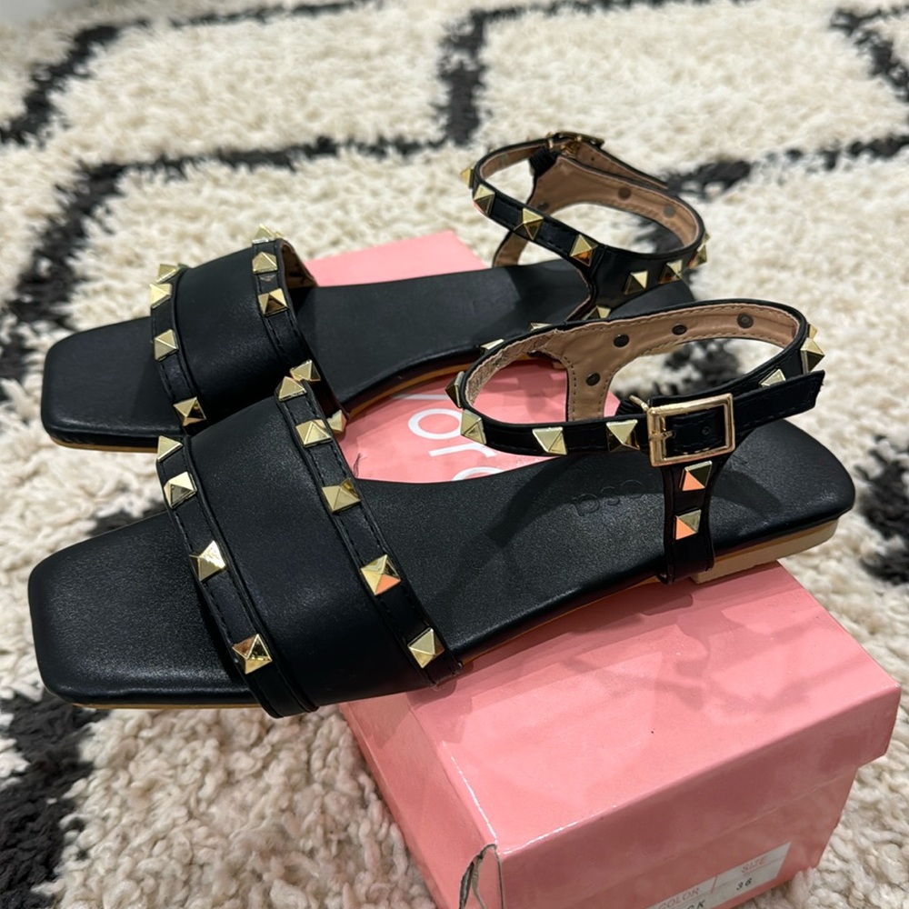 Studded flats